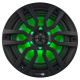 DS18 NXL-8/BK, svarte 8-tommers marinehøyttalere med LED, par DS18 NXL-8/BK, svarte 8-tommers marinehøyttalere med LED, par