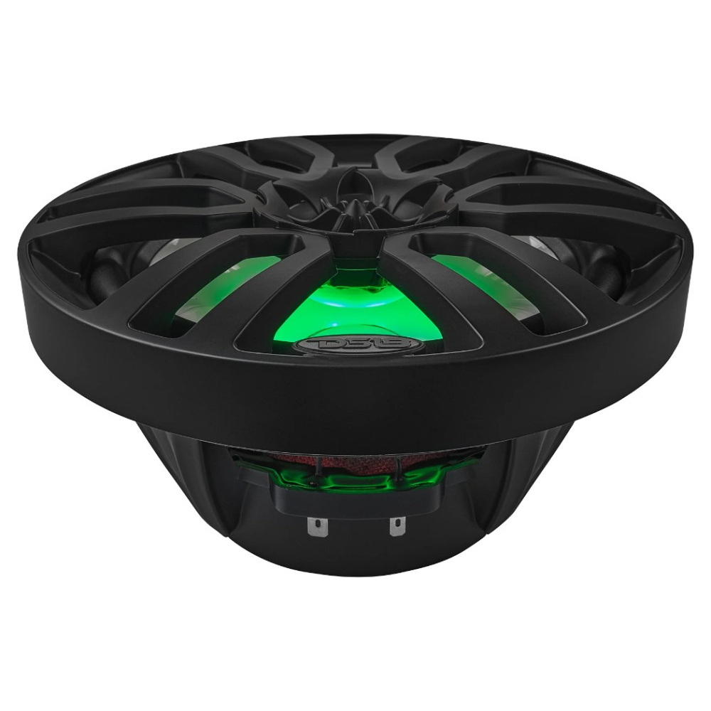 DS18 NXL-8/BK, svarte 8-tommers marinehøyttalere med LED, par