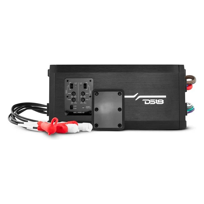DS18 NXL-X600.4D, kompakt 4-kanals maritim forsterker