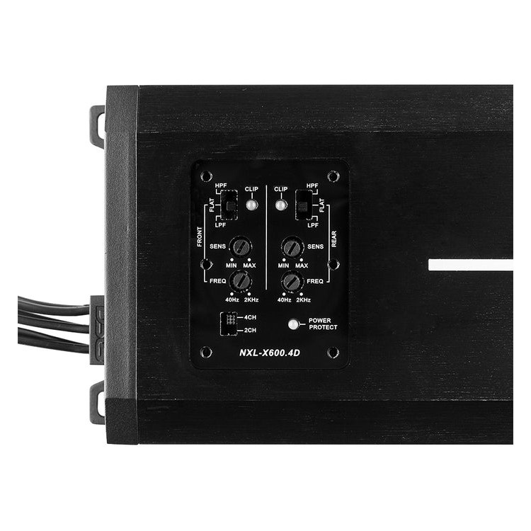 DS18 NXL-X600.4D, kompakt 4-kanals maritim forsterker