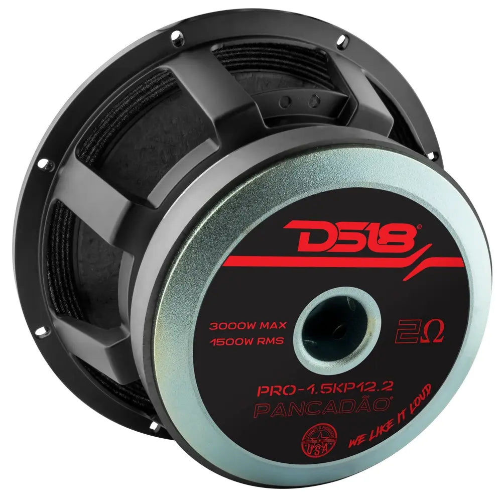 DS18 Pancadão PRO-1.5KP12.2, 12-tommers midbass, stk.