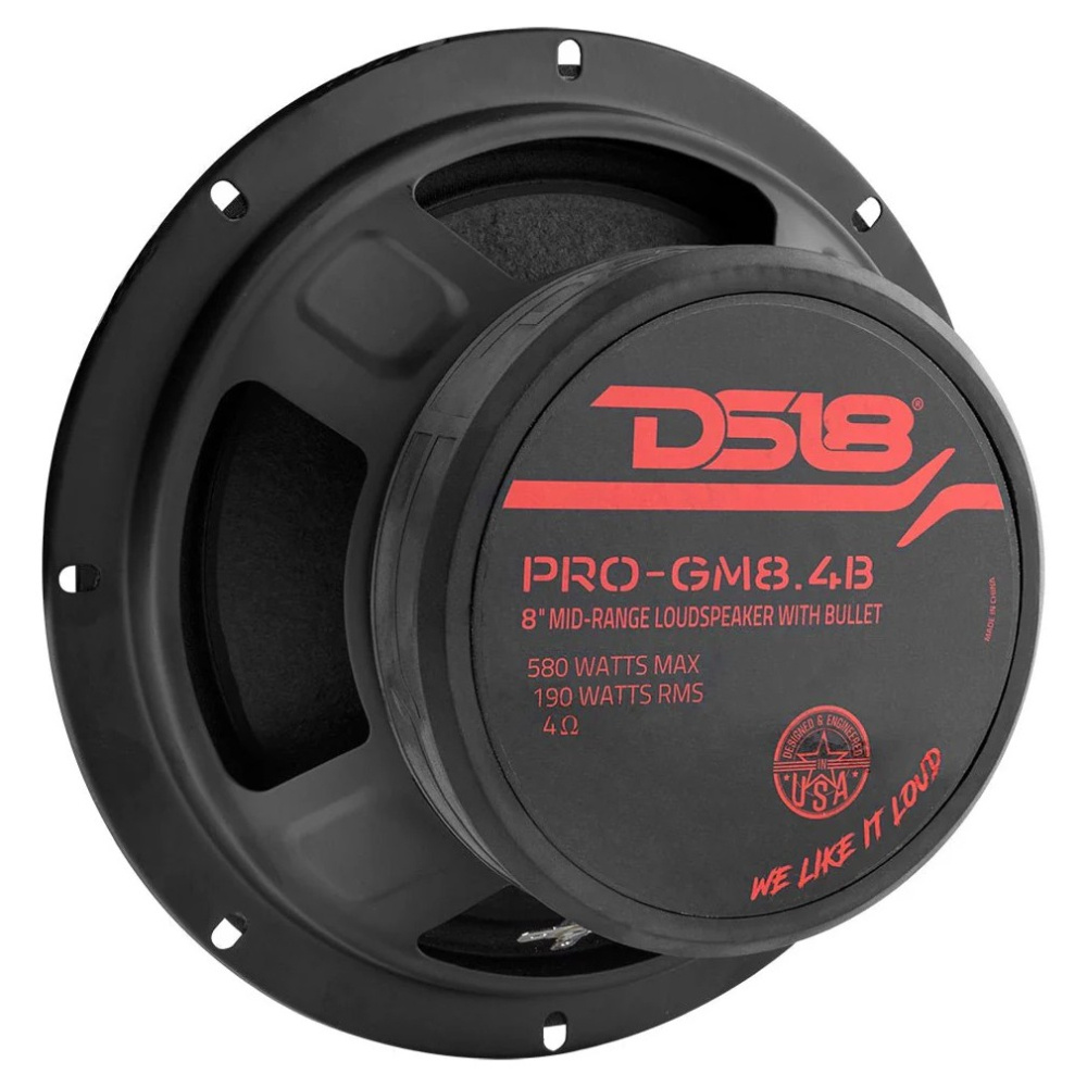 DS18 PRO-GM8.4B, 8 tommer midbass/mellomtone, stykk