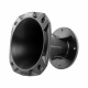 DS18 PRO-HA102/BK, svart 2-tommers horn til driver DS18 PRO-HA102/BK, svart 2-tommers horn til driver