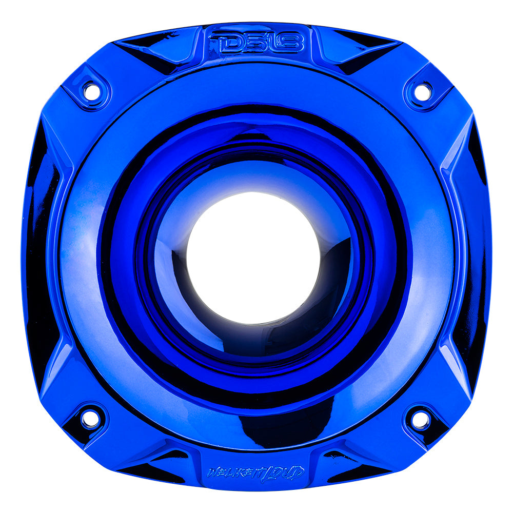 DS18 PRO-HP102/CBL, blått 2-tommers horn til driver