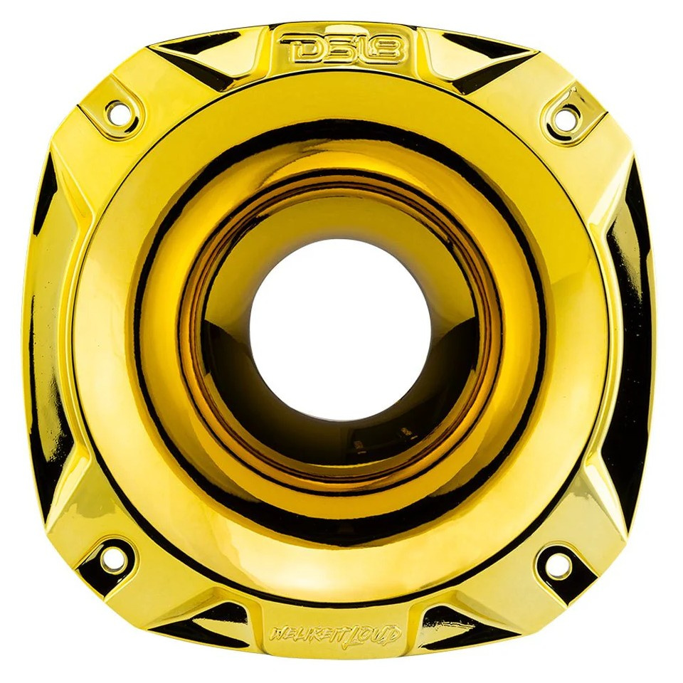 DS18 PRO-HP102/CGD, gullfarget 2-tommers horn til driver