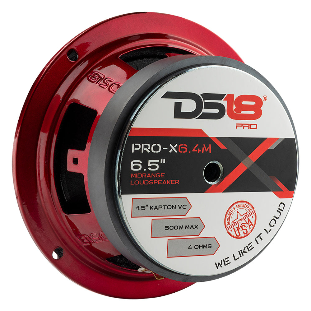 DS18 PRO-X6.4M, 6.5 tommers midbass, stykk