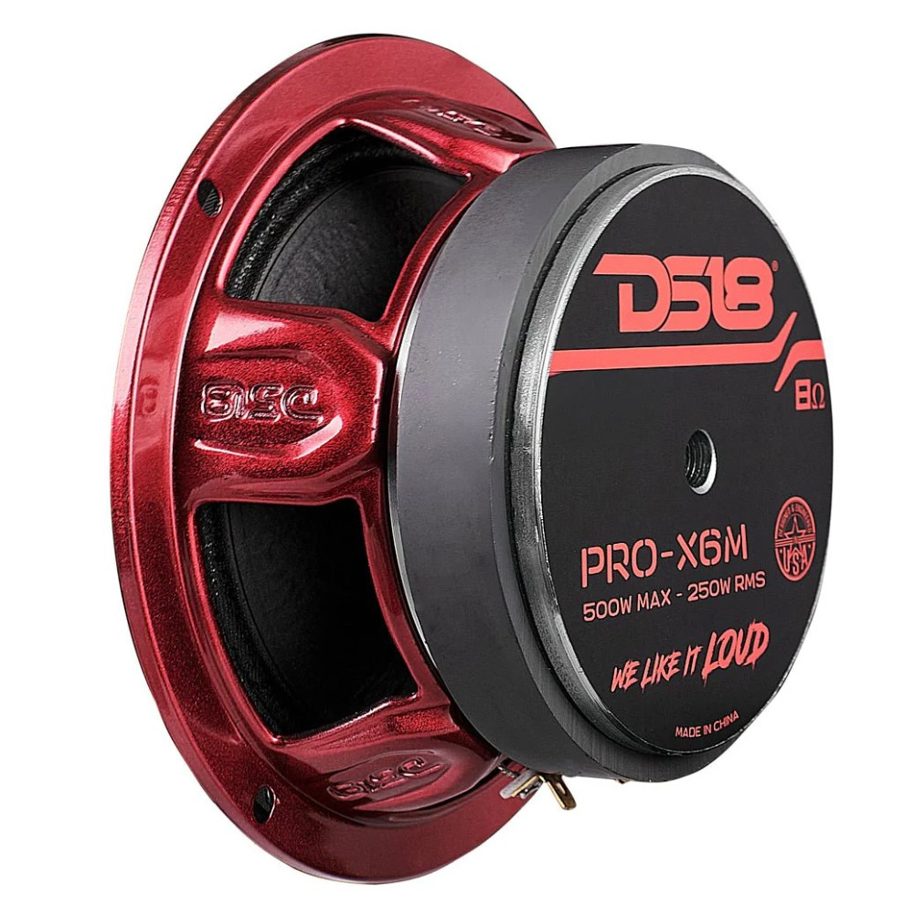 DS18 PRO-X6M, 6.5 tommers midbass, stykk