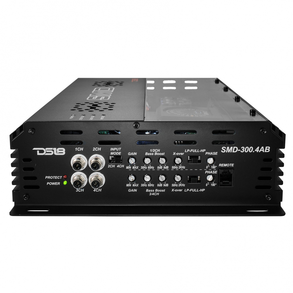 DS18 SMD-300.4AB, 4-kanals forsterker - Steve Meade Designs