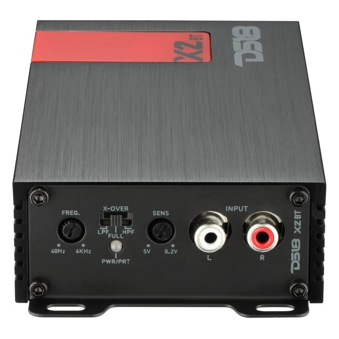 DS18 X2BT, kompakt tokanals forsterker med Bluetooth