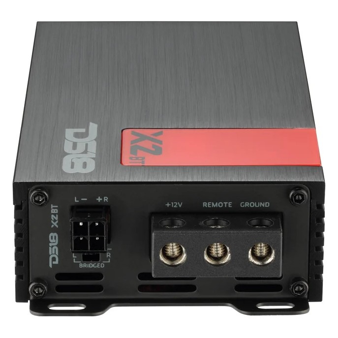 DS18 X2BT, kompakt tokanals forsterker med Bluetooth