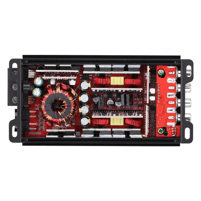 DS18 X4BT, kompakt 4-kanals forsterker med bluetooth