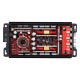 DS18 X4BT, kompakt 4-kanals forsterker med bluetooth DS18 X4BT, kompakt 4-kanals forsterker med bluetooth