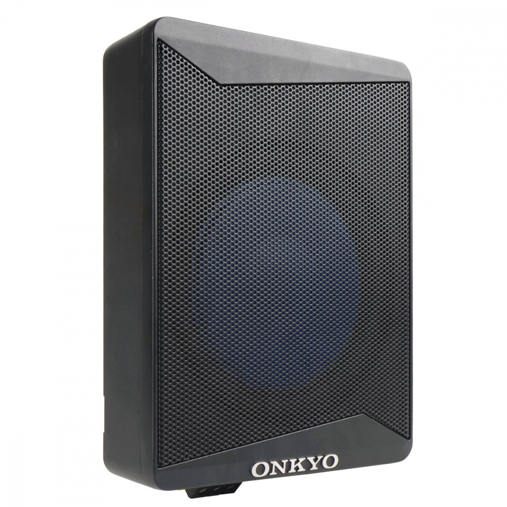 Onkyo R-W760A, slank aktiv 8-tommers basskasse