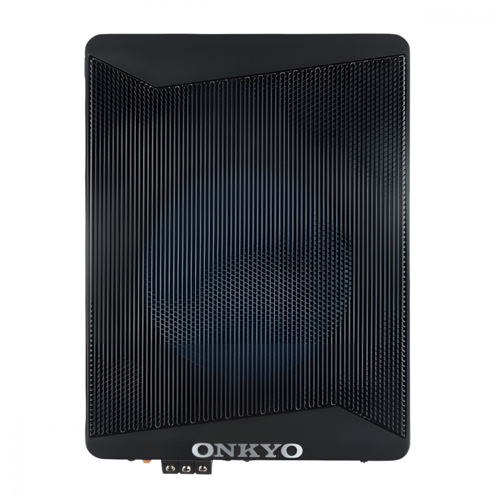 Onkyo R-W760A, slank aktiv 8-tommers basskasse