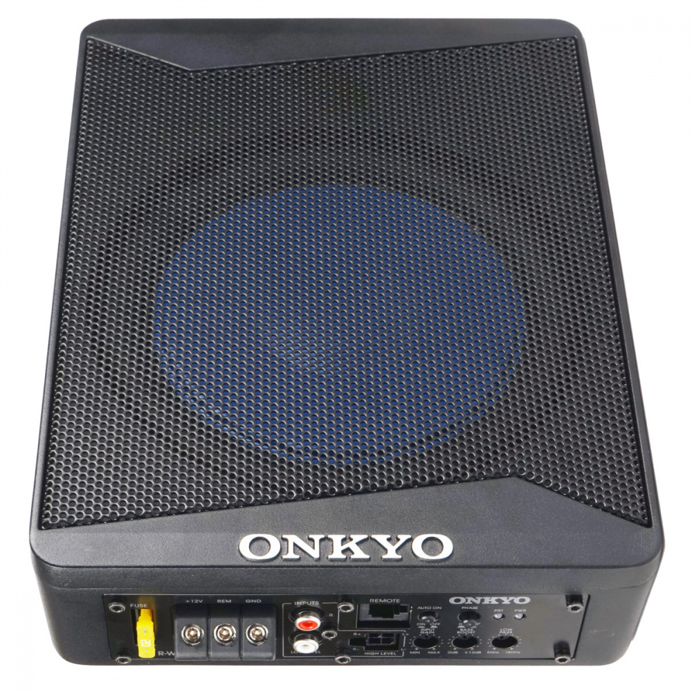 Onkyo R-W760A, slank aktiv 8-tommers basskasse