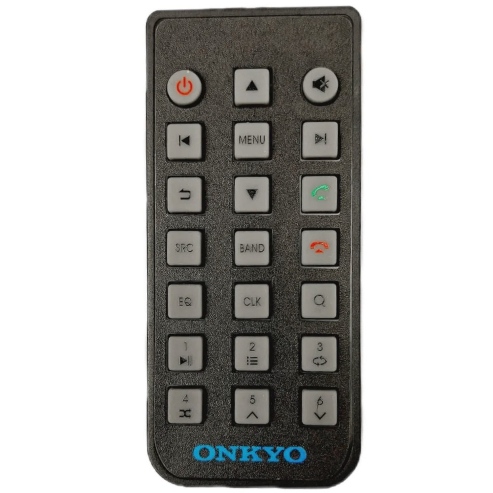 Onkyo X-QS726, Bluetooth-bilstereo med 3 par lavnivå (4V) og innebygd DSP