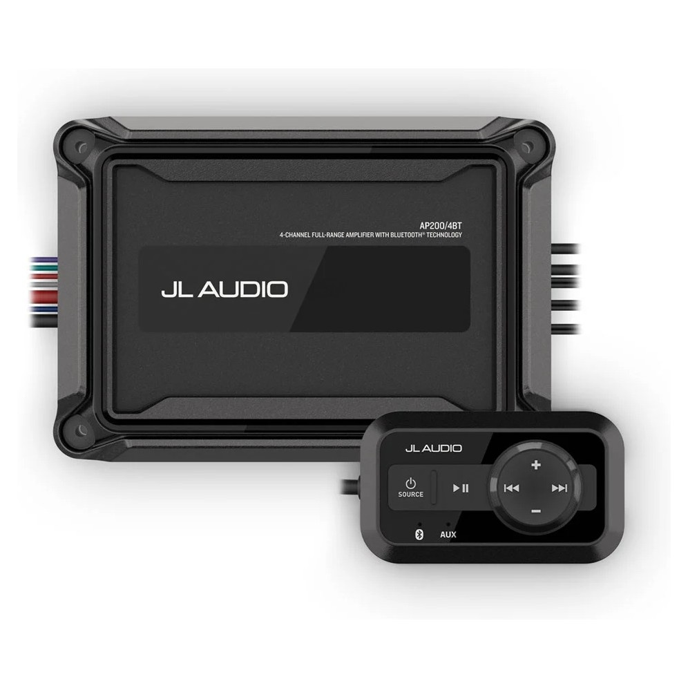JL Audio AP200/4BT, marint 4-kanals forsterker med Bluetooth