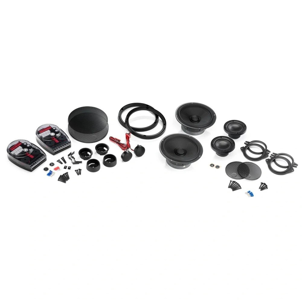 JL Audio C6-653, 6,5-tommers 3-veis komponentsett