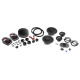 JL Audio C6-653, 6,5-tommers 3-veis komponentsett JL Audio C6-653, 6,5-tommers 3-veis komponentsett