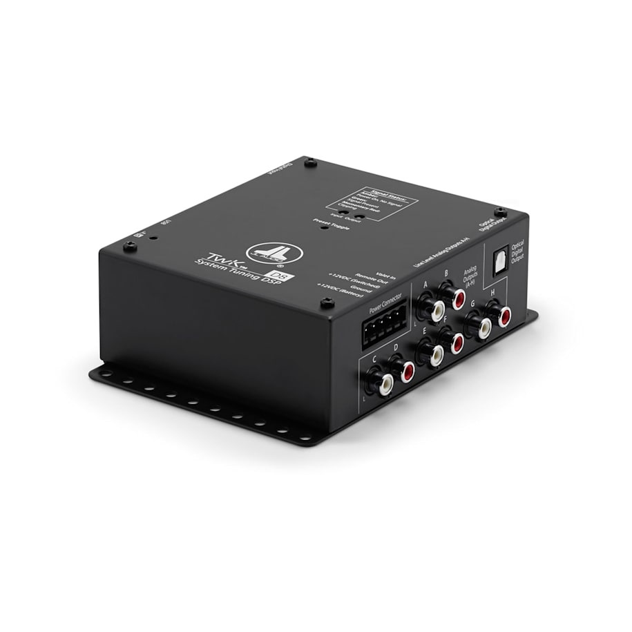JL Audio TwK-D8, 8-kanals DSP (digital inngang)