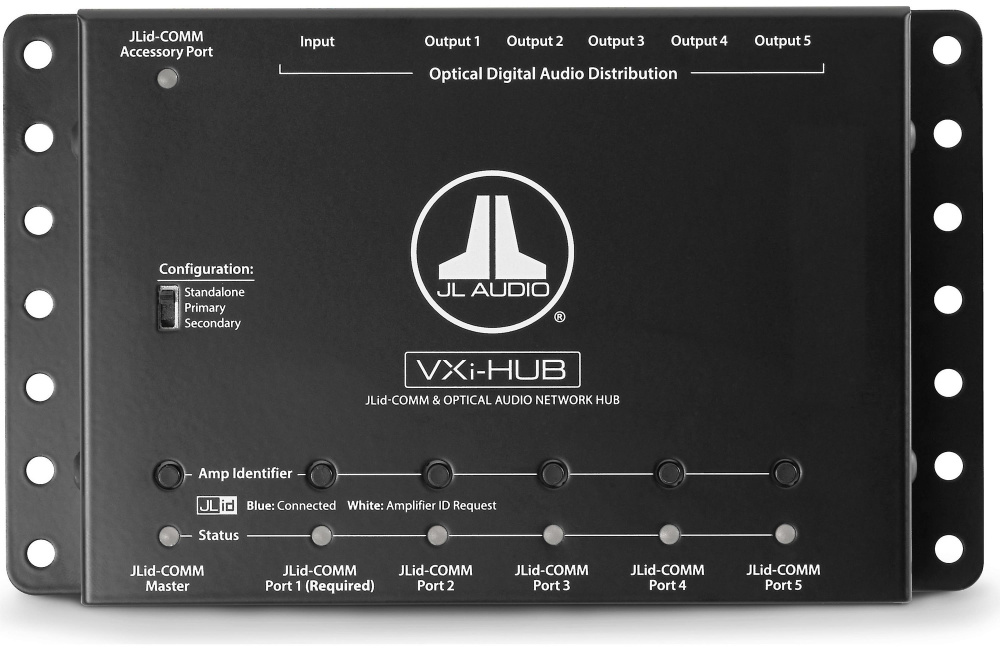 JL Audio VXi-HUB, nettverkshub for flere VXi-forsterkere