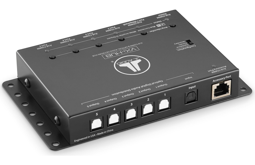 JL Audio VXi-HUB, nettverkshub for flere VXi-forsterkere