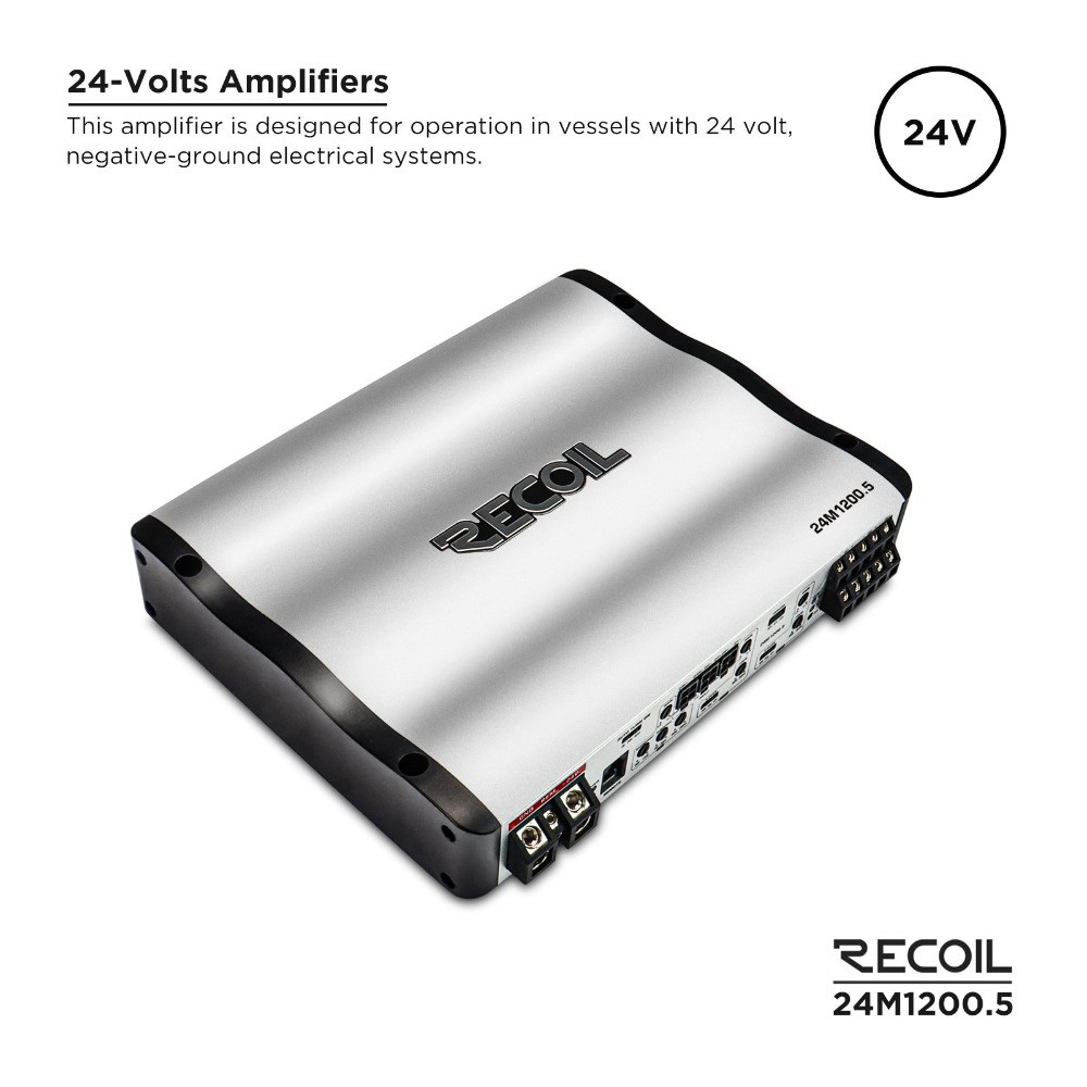 Recoil 24M1200.5, flerkanals forsterker til lastebil