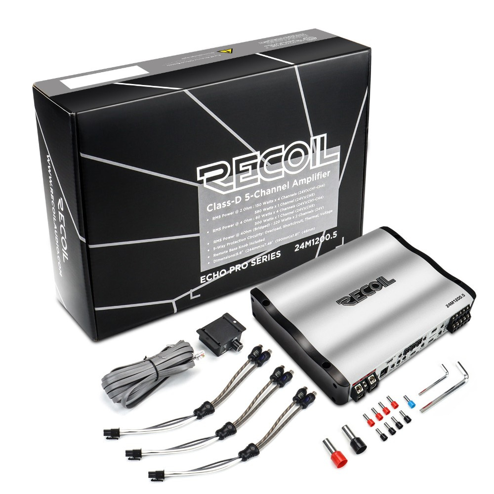 Recoil 24M1200.5, flerkanals forsterker til lastebil