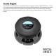 Recoil HM65.4, 6,5-tommers midbass/mellomtone, par Recoil HM65.4, 6,5-tommers midbass/mellomtone, par
