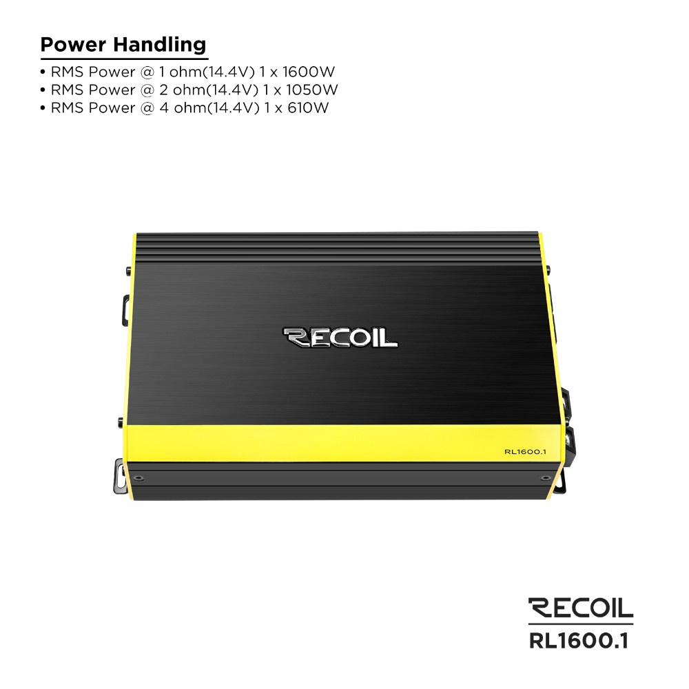 Recoil RL2300.1, monoblokk