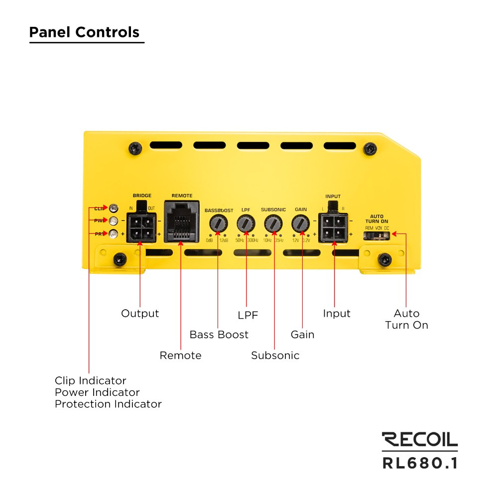 Recoil RL680.1, monoblokk