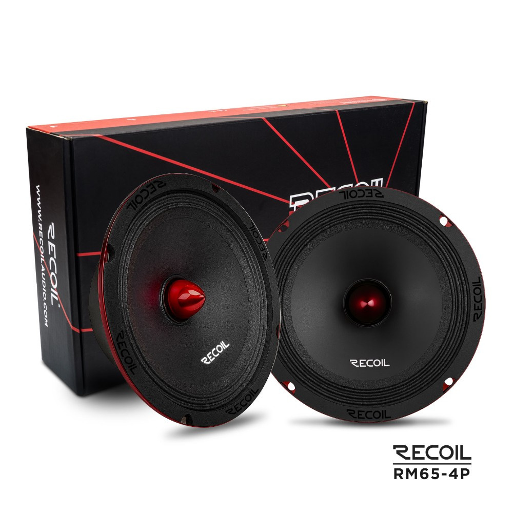 Recoil RM65-4P, 6,5-tommers mellomtone, par