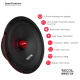 Recoil RM65-4P, 6,5-tommers mellomtone, par Recoil RM65-4P, 6,5-tommers mellomtone, par