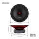 Recoil RM65-4P, 6,5-tommers mellomtone, par Recoil RM65-4P, 6,5-tommers mellomtone, par