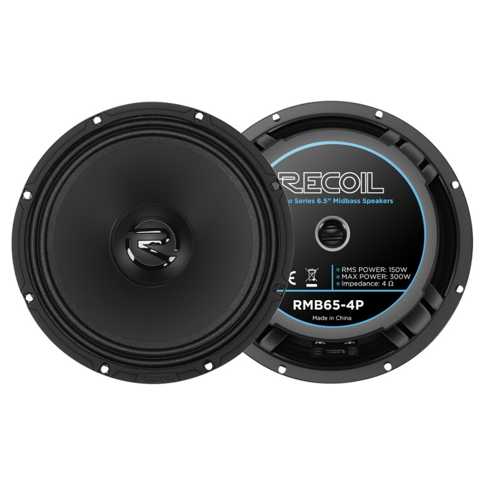 Recoil RMB65-4P, 6,5-tommers midbass/mellomtone, par