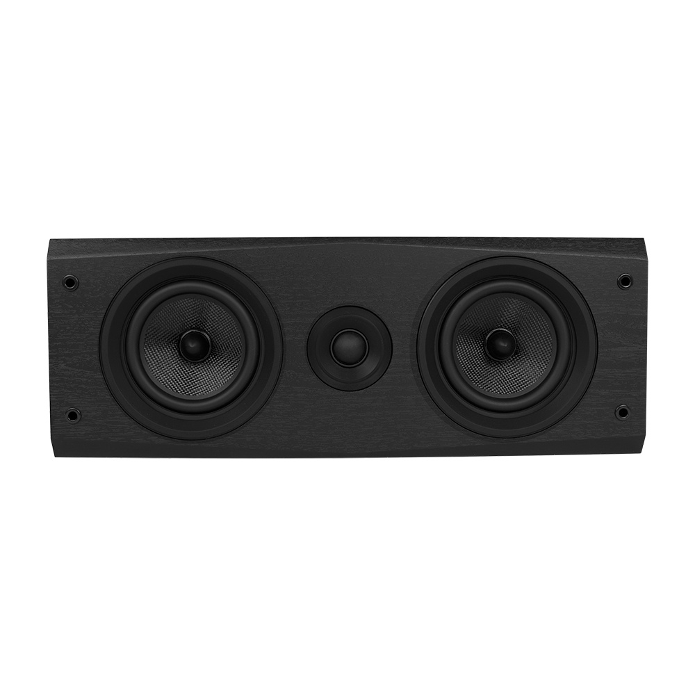 System One C25B centerhögtalare, svart