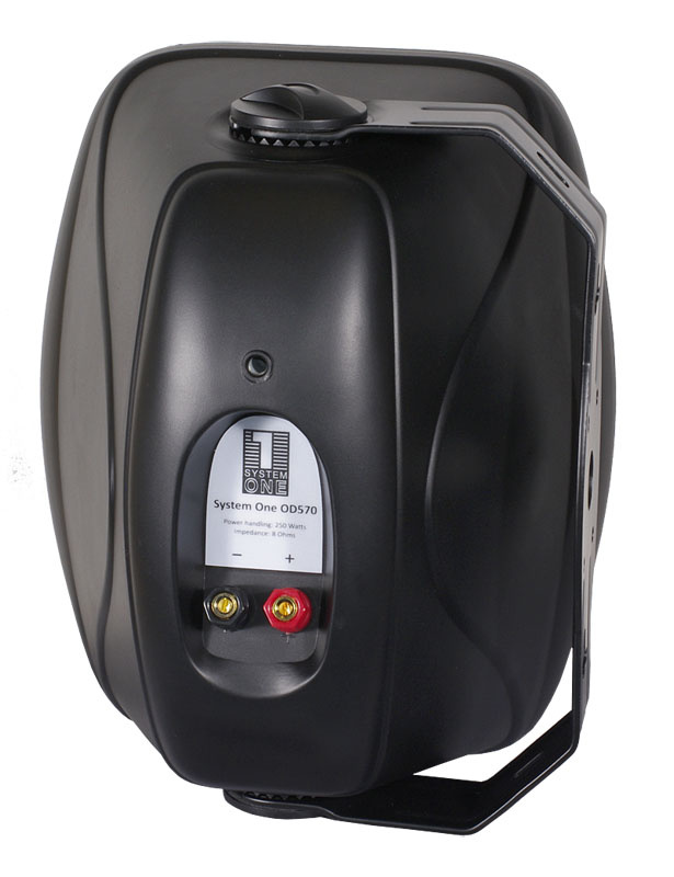 System One OD570 inne-/utehøyttaler Svart
