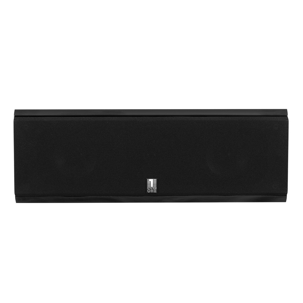 System One SC-155B senterhøyttaler, svart