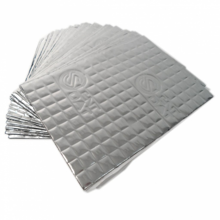 Silent Coat Vibrasjonsdempende 2 mm, 20 ark (1,87 m²) dempingsmatte