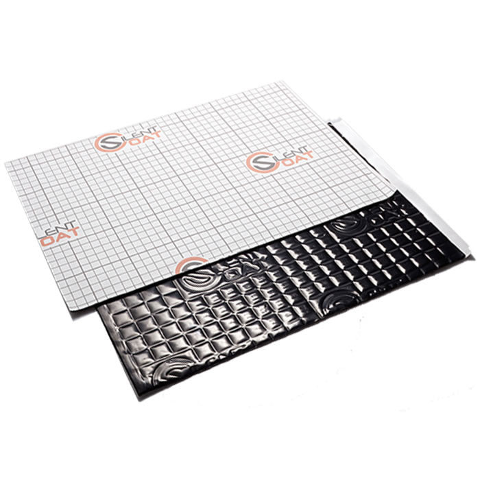 Silent Coat Vibrodamping svart 2 mm (BULK), 3.75m²