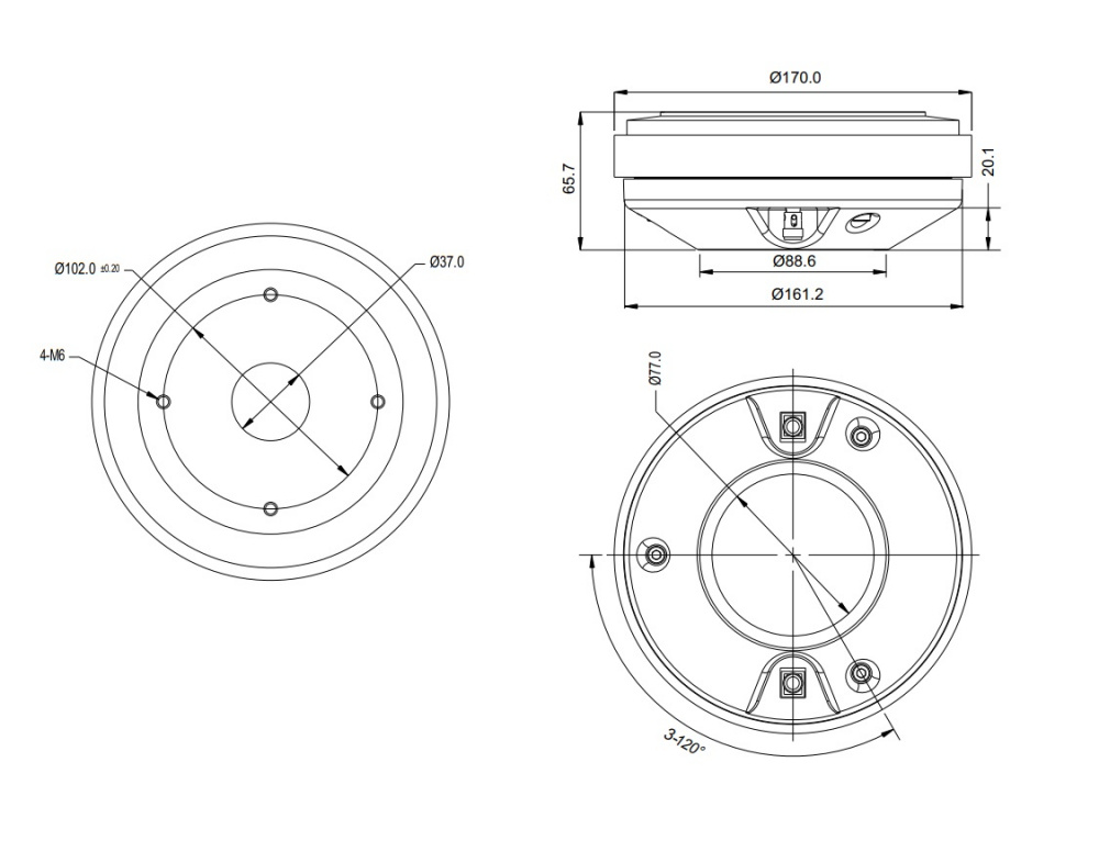 SB Audience Bianco-75CD-T 1,4