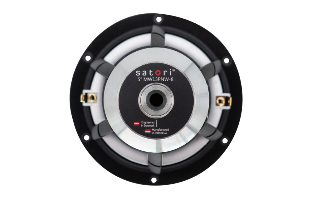 SB Acoustics Satori MW13PNW-8, 5 tommers bass/mellomtone