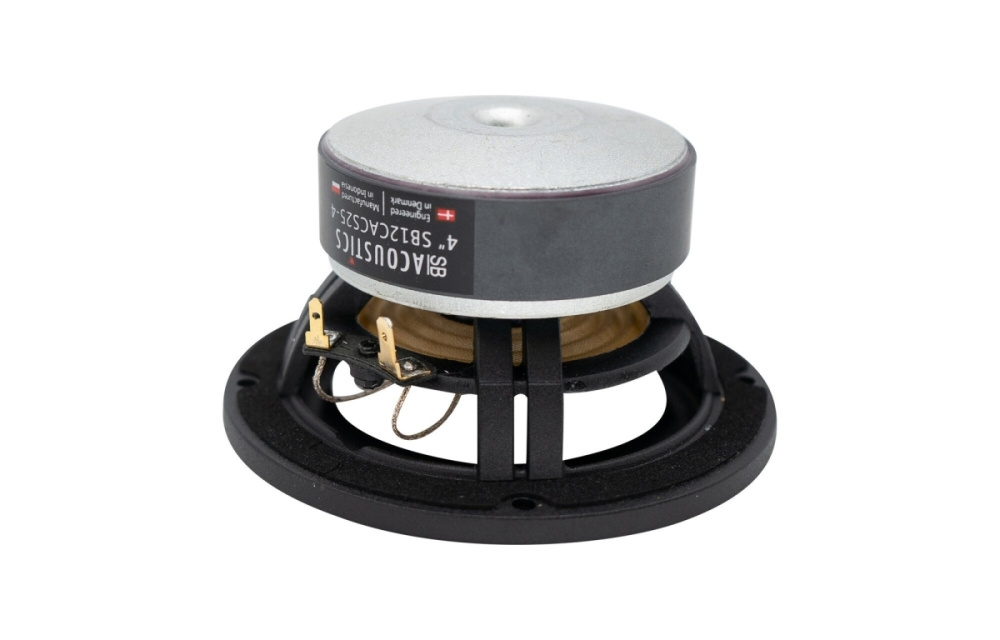 SB Acoustics SB12CACS25-4, 4 tommers bass/mellomtone