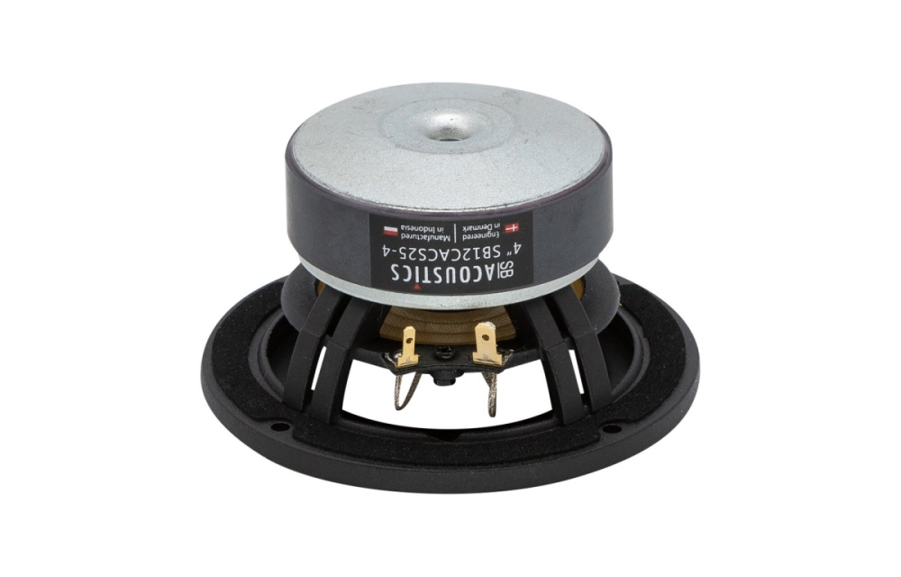 SB Acoustics SB12CACS25-4, 4 tommers bass/mellomtone