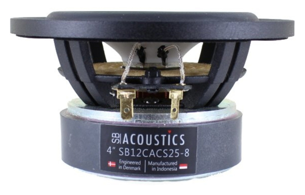 SB Acoustics SB12CACS25-8, 4 tommers bass/mellomtone