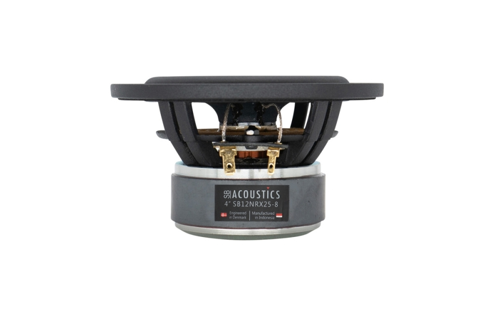 SB Acoustics SB12NRX25-8, 4 tommers bass/mellomtone