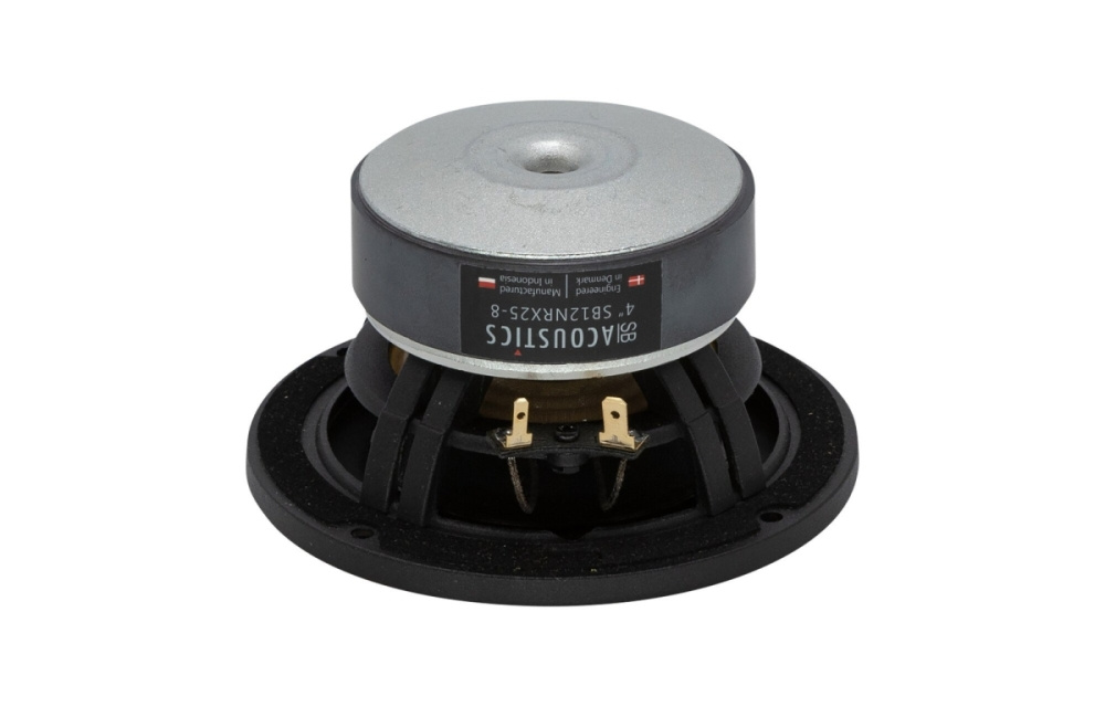 SB Acoustics SB12NRX25-8, 4 tommers bass/mellomtone