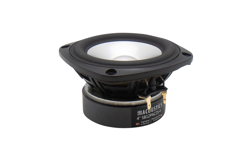 SB Acoustics SB12PAC25-4, 4 tommers mellomregister