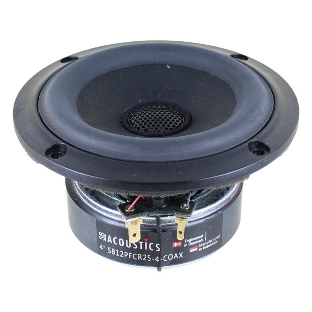 SB Acoustics SB12PFCR25-4-COAX, 4-tommers koaksialhøyttaler