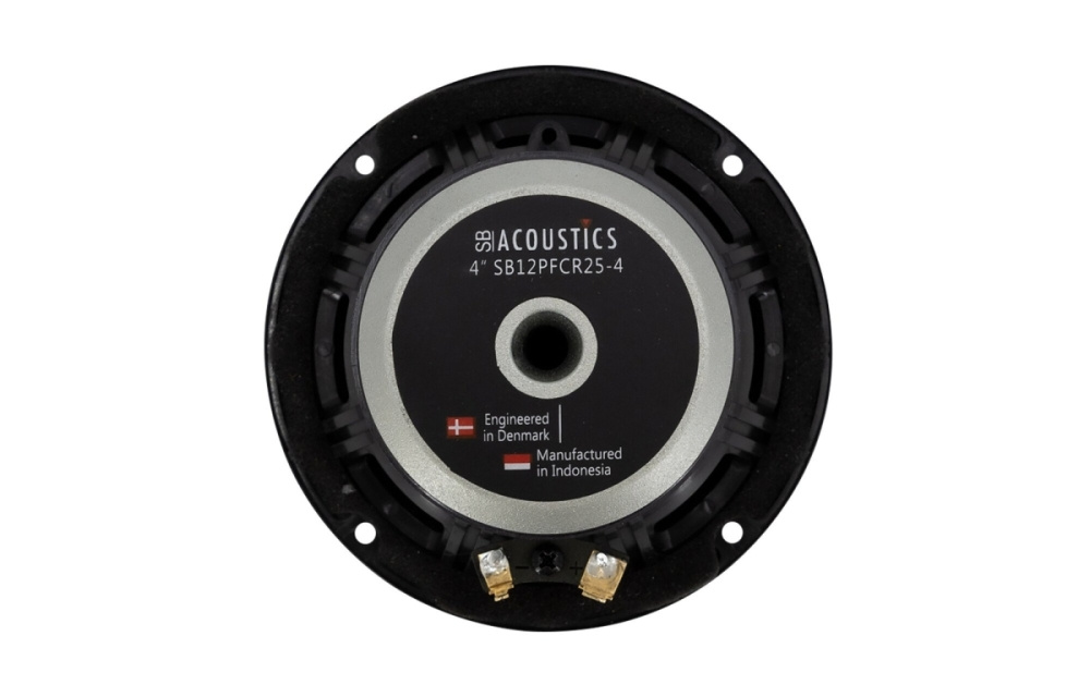 SB Acoustics SB12PFCR25-4, 122 mm bass/mellomtone